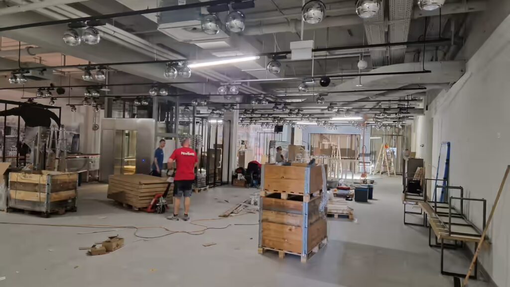 New Yorker Dresden II - elektroinstalacia predajne - foto 3