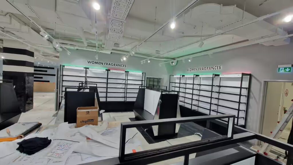 Sephora Berlin - elektroinstalacia predajne - foto 6